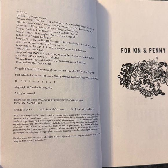 The Painted Boy Hardcover Book by Charles De Lint - Picture 3 of 7